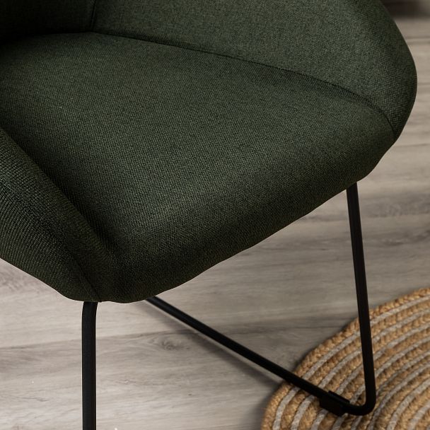 Кресло Kent тёмно-зеленый/Линк - Вид 16