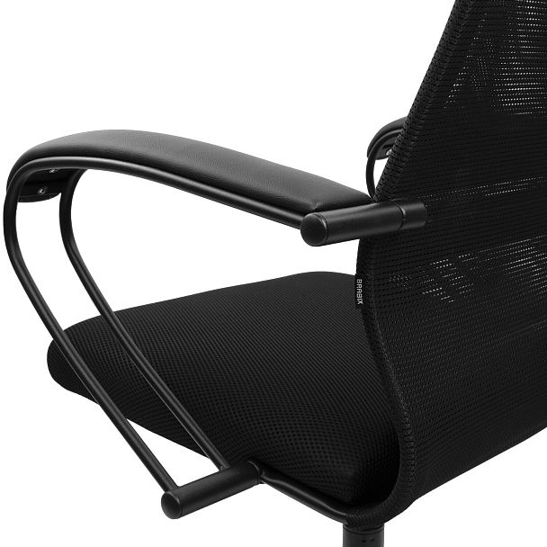 Кресло офисное BRABIX PREMIUM "Ultimate EX-800" пластик, плотная двойная сетка Х2, черное, 532914 - Вид 10
