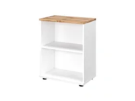 TANDEM RTD043-60-V Тумба к столу универсальная 600х380х750 Вотан/Белый - Фото предпросмотра