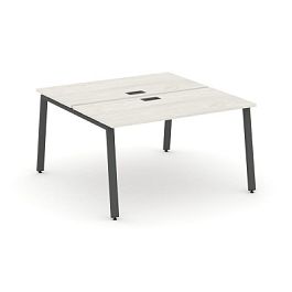 Стайл Проджект Рабочая станция 2-х сторон. SN-6A.DRS-004 Дуб Наварра/Металл Антрацит 1580*1232*750 - Фото предпросмотра