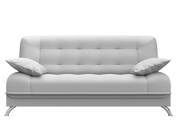 Диван Книжка Анна (полностью экокожа белая) - Вид 2