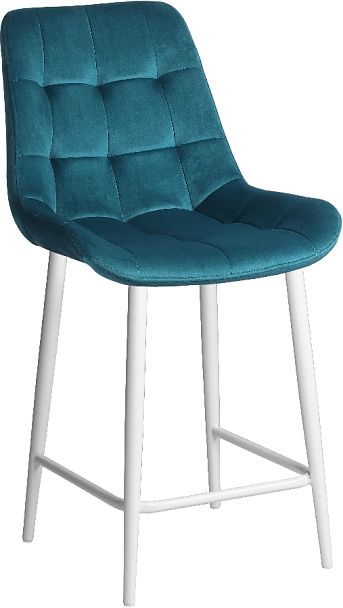 Полубарный стул Эйден, Confetti izumrud/белый - Вид 3