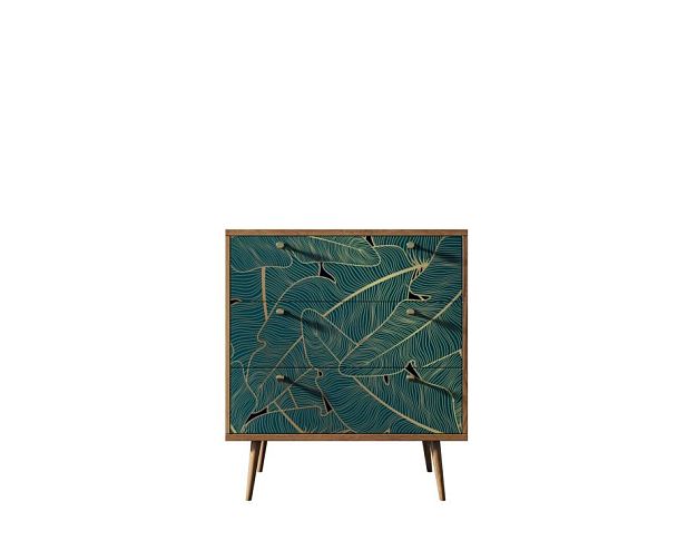 Комод Berber три ящика 41 принт арт BB40/Print_41 - Вид 1