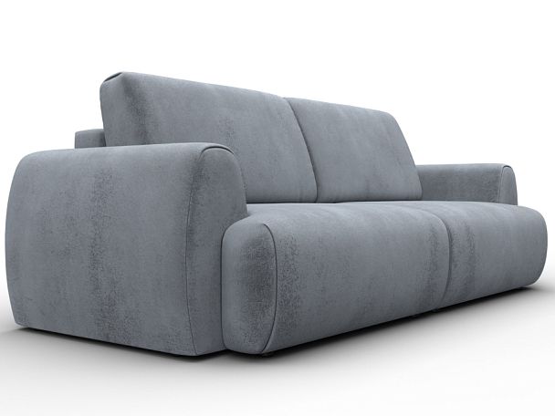 Диван прямой Лига-115 НПБ Велюр серый - Вид 3