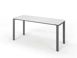 ЛАЙТ / LIGHT RLG015-16x6 Прямоугольный стол 160x60x75 Белый - Фото предпросмотра