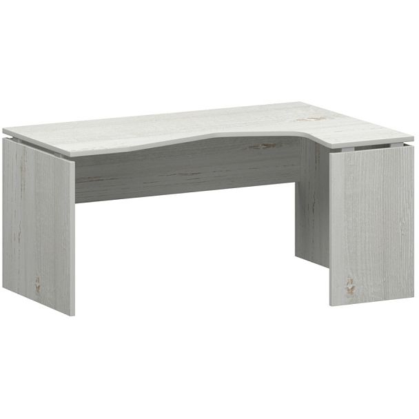 Стол эргономичный правый НТ-060.ПР Сосна винтер 1600x1100x750 Аргентум - Вид 1