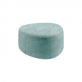 Пуф СОФТИ треугольный, диаметр 920 мм арт.СФ-85 850*850*415 велюр цвет голубой кат.3 "Мягкая мебель для кабинета" ТК-002920003281 голубой - Фото предпросмотра