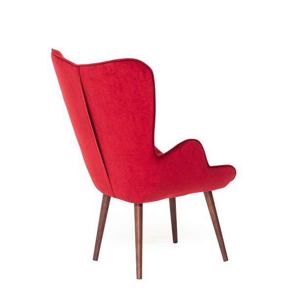 Кресло Friend, велюр бордо - Вид 5