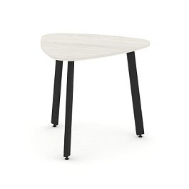 Стайл Проджект Стол переговорный SN-6.SPRG-70.3 Дуб Наварра/Металл Черный 900*900*750 - Фото предпросмотра