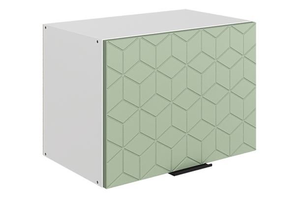 Стоун Шкаф навесной L500 Н360 (1 дв. гл.) с фрезеровкой 23.01.02.2282  - Вид 1