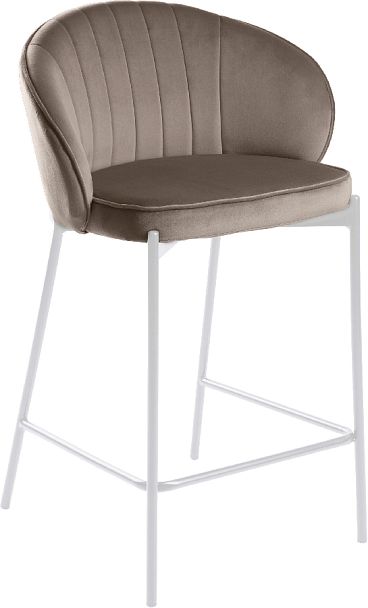 Комплект полубарных стульев Миэль мокко/белый, 2 шт. - Вид 3