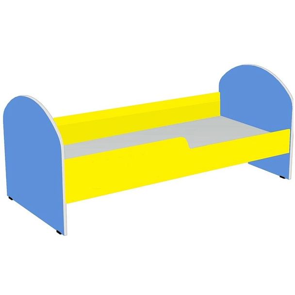 Кровать детская с бортом КРД-05, 1200 - Вид 1