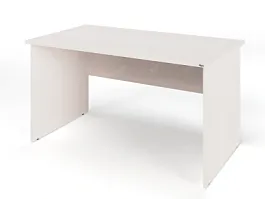 ЛАЙТ / LIGHT RLG003-14x8 Прямоугольный стол 140x80x75 Дуб Молочный - Фото предпросмотра