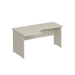 Стол эргономичный левый Комфорт К.133 дуб шамони - Фото предпросмотра