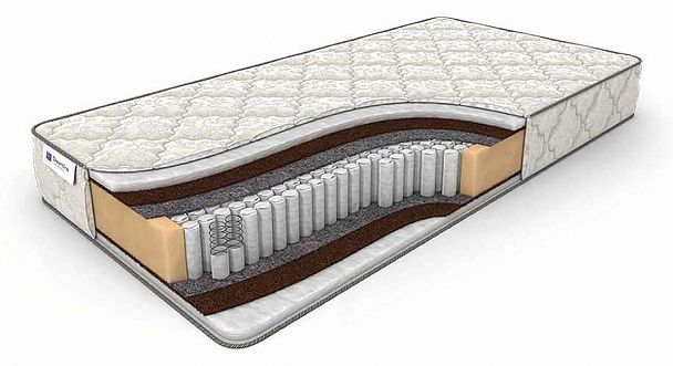 Матрас полутораспальный Eco Holl Hard S-1000 2000x1200 - Вид 1