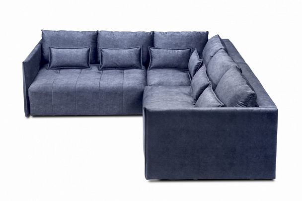 Мягкий угол "Чилетти" Long синий - Вид 3