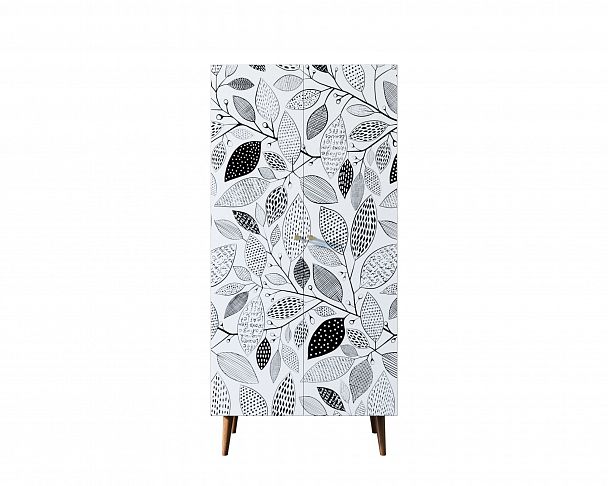 Шкаф малый двухстворчатый "Berber" принт 9 - Вид 4