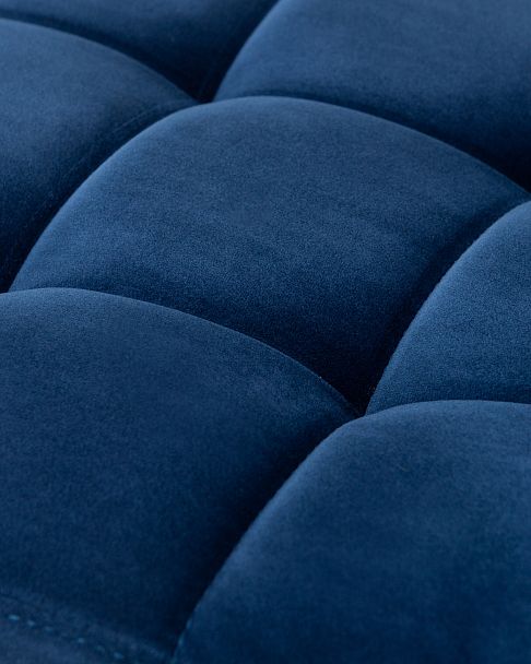 Стул барный DOBRIN DOMINIC (синий велюр (MJ9-117)) - Вид 9