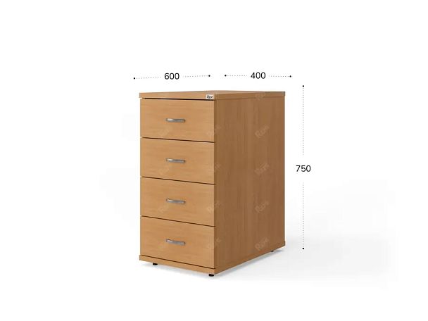 UNITY PТ2 БУК Тумба с ящиками 400х600х750 - Вид 2