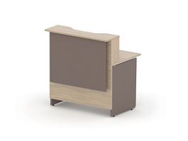 RAC122-10x8 ACCORD Стойка прямая высокая 1000х800х1085 Сосна Аланд/Серый камень - Фото предпросмотра