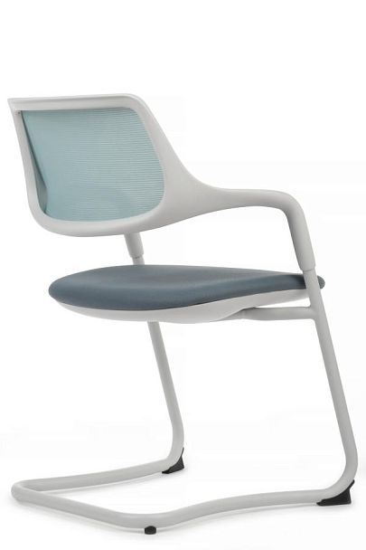 Кресло Scroll SF HY-813B Голубой/Серый - Вид 3