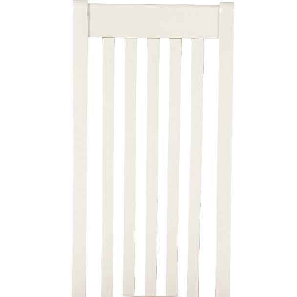 Комплект деревянных стульев с мягким сиденьем Альбен Слоновая кость/Коричневый велюр, 4 шт. - Вид 7