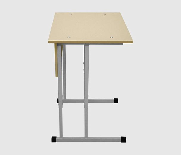 Стол ученический Квадро 1М (Р), одноместный, регулируемый (стандартные цвета RAL), гр.3-5 - Вид 4