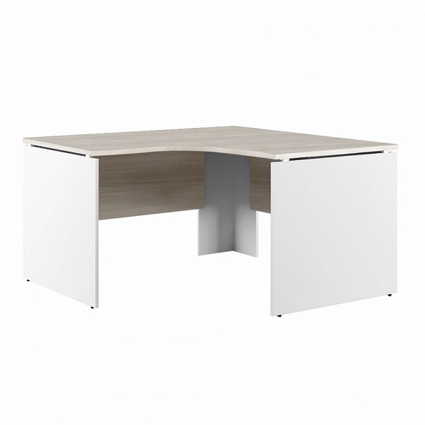 Стол эргономичный Tess Wood 140x140x75 светлый дуб - Вид 1