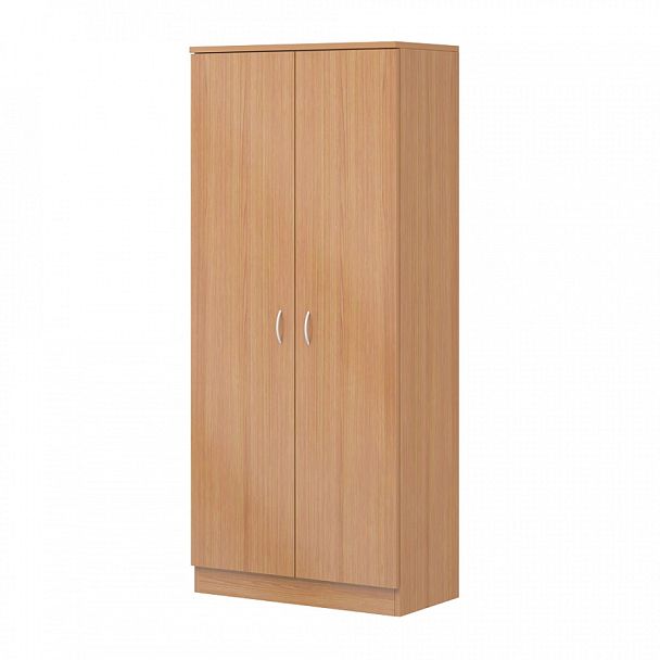 Шкаф для одежды "Офисные шкафы для одежды"  ПК-АРМ-Г182Х80Д2/35-В1-24 ольха шагрень - Вид 1