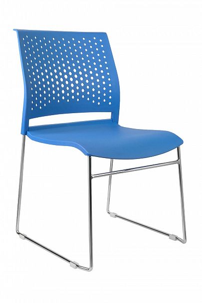 Кресло "Riva Chair" D918 синий, стопируемый - Вид 1