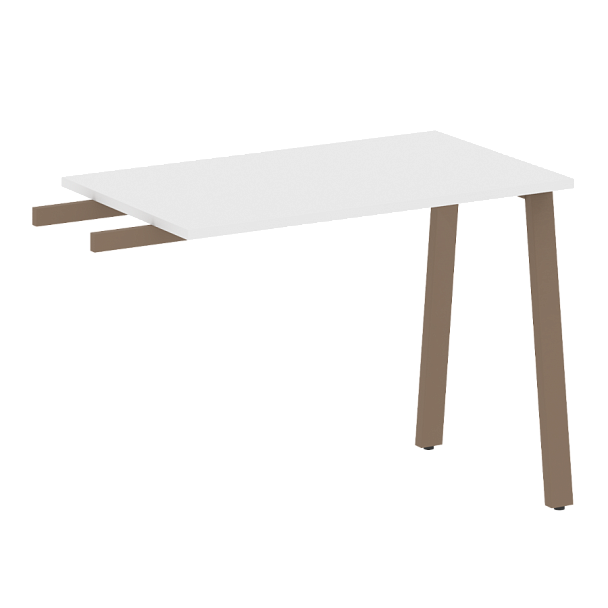 Metal System Приставной элемент на А-образном м/к БА.ПР-3 Белый/Мокко металл 1000*600*750 - Вид 1