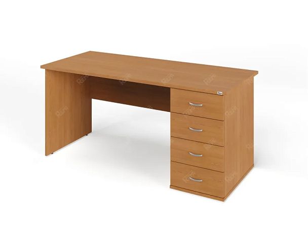 ЛАЙТ / LIGHT RLG008-16x7R Однотумбовый стол 160x70x75 Вишня - Вид 1