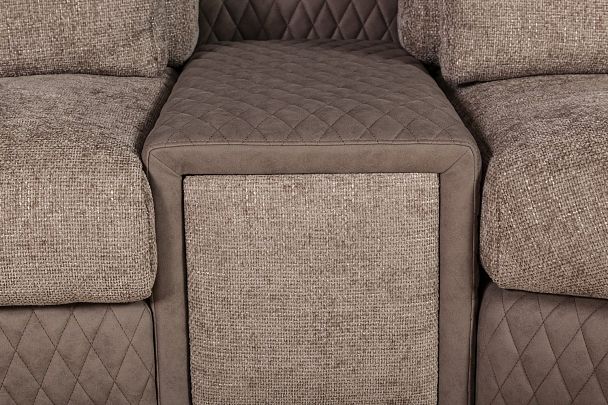 Aldo угловой модульный диван с терминальным углом и баром - Вид 9