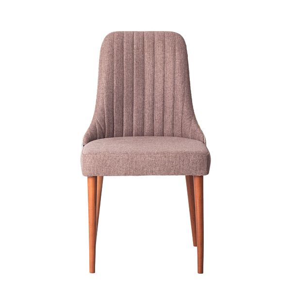 Стул Kongsberg, рогожка Austin 03, спинка шенилл-жаккард Scandinavia 01 Temple - Вид 9