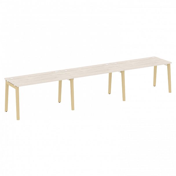 Рабочая станция "Onix wood" OW.RS-3.3.7 денвер светлый/дуб светлый - Вид 1