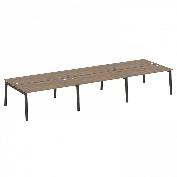 Рабочая станция "Onix wood" OW.D.RS-6.4.7 дуб аризона/дуб темный - Вид 1