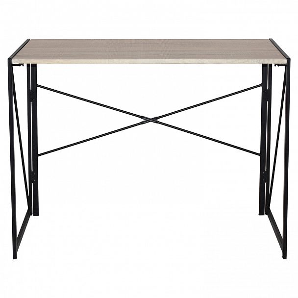 Стол на металлокаркасе BRABIX "LOFT CD-002", 1000х500х750 мм, складной, цвет дуб натуральный, 641214 - Вид 4