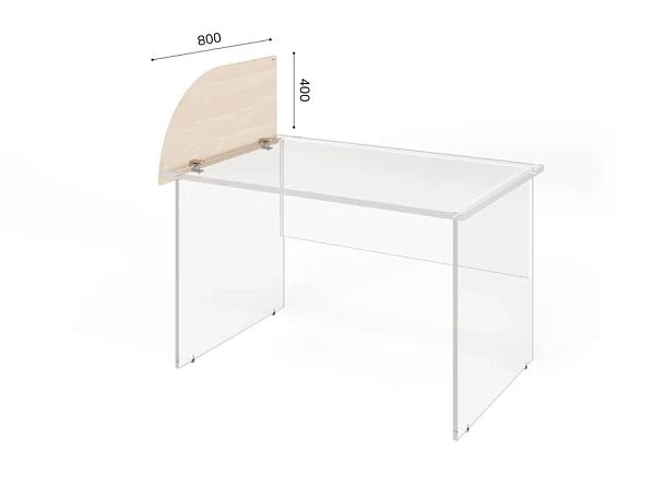 ЛАЙТ / LIGHT RLG056 Перегородка 1,6x80x40 Дуб Сонома - Вид 2