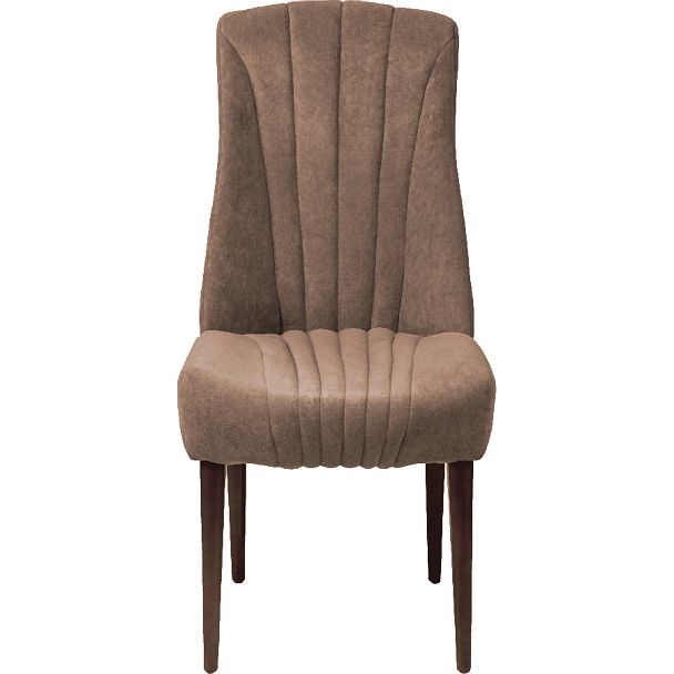 Комплект деревянных мягких стульев Мэриот Темный орех/Латте велюр, 2 шт. - Вид 2