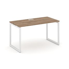 Стайл Проджект Стол письменный SN-4O.SP-022 Дуб Табак/Металл Белый 1180*800*750 - Фото предпросмотра