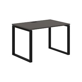 Стол прямой EQST 1180 Мокко/Черный 1160х800х750 EDIS - Фото предпросмотра