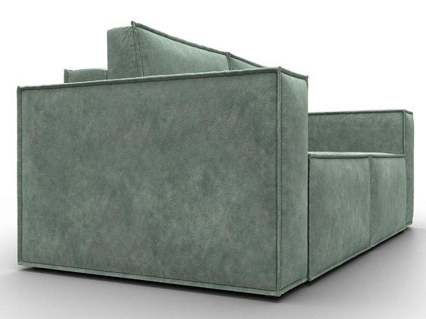 Диван прямой Куба мини Велюр зеленый - Вид 3