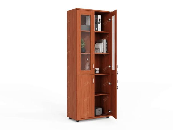 ЛАЙТ / LIGHT RLG041-70x35 Шкаф 4 двери 70x35x183 Орех Итальянский - Вид 3