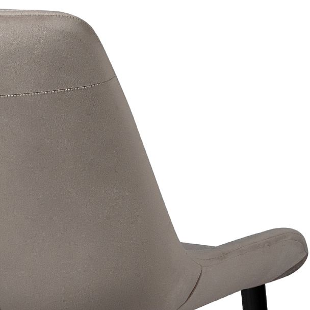 Комплект полубарных стульев Эйден, Confetti smoke/черный, 2 шт. - Вид 8