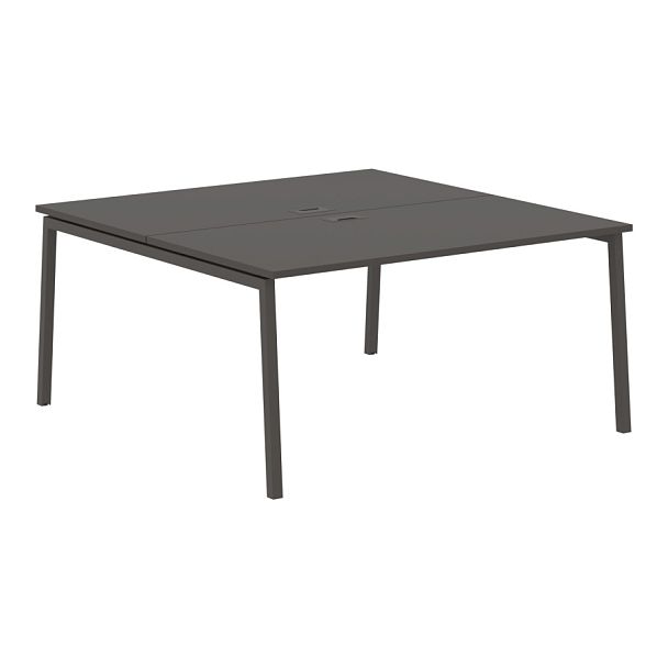 Стол 2-х местный ELWST 1516 Мокко/Мокко 1560х1606х750 EDIS - Вид 1