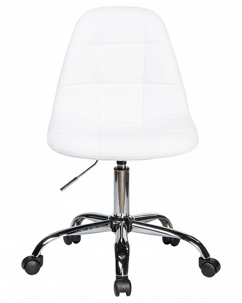 Офисное кресло для персонала DOBRIN MONTY (белый) - Вид 6