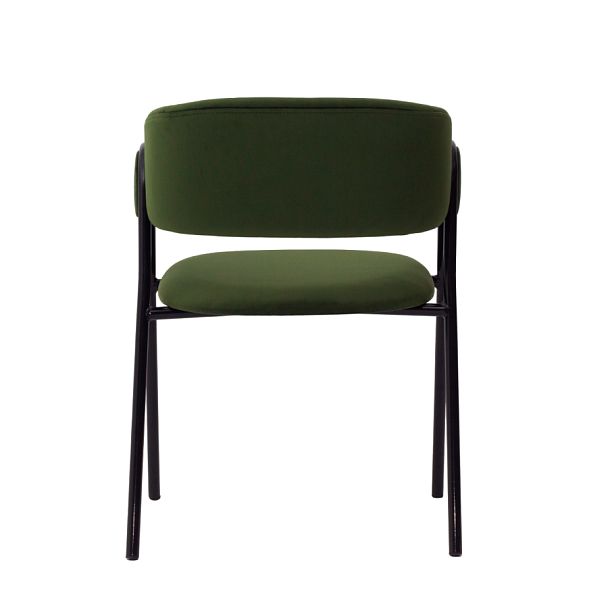 Стул Gabana, велюр Каталана 14, каркас RAL черный глянец - Вид 5