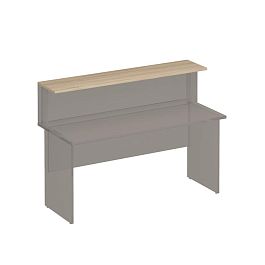 Полка настольная Формула ФР 443 вяз светлый - Фото предпросмотра