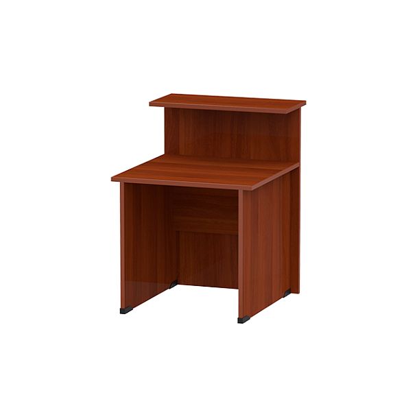 Стойка ресепшн прямая СР-60/80 орех итальянский - Вид 2