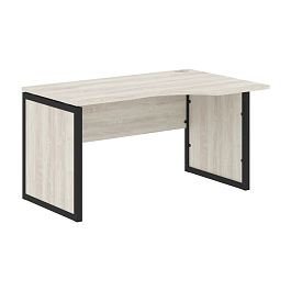 Стол эргономичный XQPCET 149(R) Сосна Эдмонт/Антрацит 1400х900х750 XTEN-QP - Фото предпросмотра